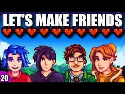 Making Friends in Stardew Valley | 100% Completion Stardew Valley Lets Play