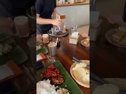 Banana Leaf Rice lovers!🍛 I finally found a good one in KL, Malaysia 🇲🇾