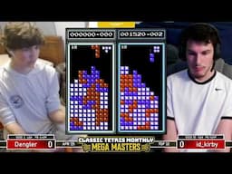 TOP 32 BEGINS! Dengler, Kirby, Coal, Sodium | Top 32 | Classic Tetris Monthly MEGA MASTERS 2025