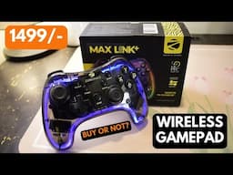 ZEBRONICS MAX LINK+ Unboxing & Full Review! Dual Motor Vibration + RGB + PS4/PC - Plug & Play!