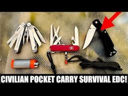 Infantryman's "Civilian" Pocket Survival EDC Kit!