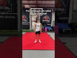 This is the most disrespectful thing that can happen to you in the game of volleyball
