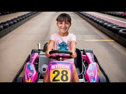 Primeira Corrida da Laura no KART! Será que Ela Ganhou? Família Brancoala