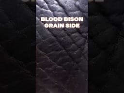 Rose Anvil x JK Boots| A Closer Look at Blood Bison Bear Slayer Boots leather.