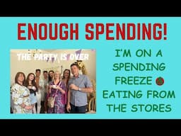 I'm on a spending freeze!