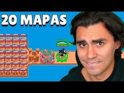 JOGUEI 20 MAPAS BIZARROS NO BRAWL STARS