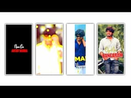 How to Edit Mi Ammala Chusukunte Kanna Lyrics Video | Telugu Video Editing in Alight Motion