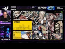 Fatal Fury City of Wolves gameplay with a ROG Astral RTX 5080!