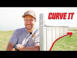 How To Build A Curved Fence Easily