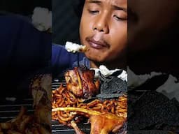 MUKBANG TIKUS HUTAN DAN MIE SAMYANG #mukbang #mukbanginternational