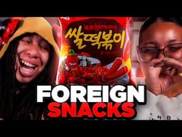 Our FIRST TIME Trying Foreign Snacks