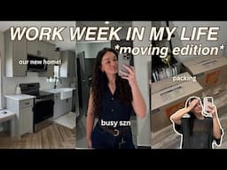 week in my life 📦🏡 starting a new chapter! where I’ve been, last week in our first home, moving wknd