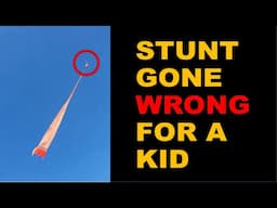 விளையாட்டின் விபரீதம் 3 Year old child lifted in to Air by kite || GLKK Channel