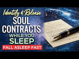 SOUL CONTRACTS Sleep Meditation | Identify, Fulfil or Release Soul Contracts; Evolve, Feel Liberated