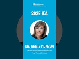 What Impressed Fulbright’s 2025 IEA Grantees in Taiwan | Dr. Annie Munson