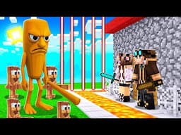 TUNG TUNG SAHUR ATTACCA LA MIA CASA SICURA SU MINECRAFT!