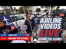 🔴LIVE Behind-the-Scenes with the Plane Jockeys in Action at LAX (June 8th, 2025)