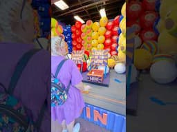 Amazing bank a ball win! #carnivalgames #bankaball