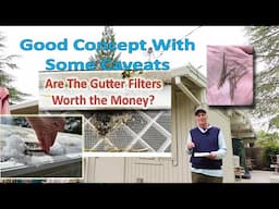 Gutter Filter Review, Expensive, Good Concept