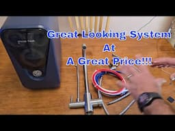 GlacierFresh Under sink Water Filter install and review.