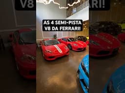 As QUATRO SEMI-PISTA V8 da FERRARI! 😈