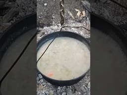 Yowie pottage.#outdoorcooking #campoven #campfirecooking