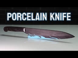 I Made My Own Chef's Knife Out Of Porcelain