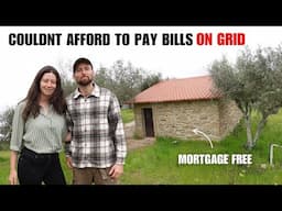 Couple buys Old Ruin! Cheap Off Grid DIY Transformation