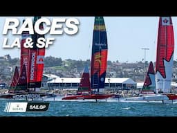 BEST Races From Los Angeles & San Francisco in 2025 | SailGP