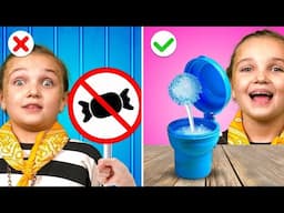 How to Sneak Candy Into Prison! | Rich and Broke Kids are in Jail