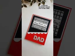 DIY POP-UP FATHER'S DAY CARD IDEA #diy #fathersday #craft #handmadecards #diygreetingcard