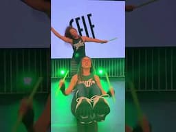 Gotta save the energy for the stage. #FIBO2025 #poundfit