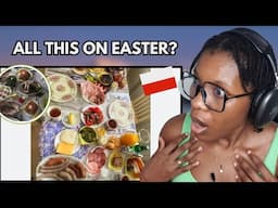 Foreigner Reacts To Polish Easter Traditional  food