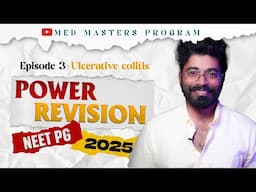 Episode 3 | POWER REVISION NEET PG 🔥| NEW PATTERN MCQ |MED MASTERS PROGRAM | DR.JTM