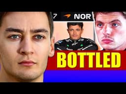 Verstappen FURIOUS with Russell Pole! (Norris 🫏)