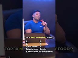 Most Unhealthy Foods ✅ #health #diet #food #fitness