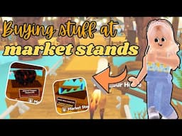 Checking Out *MARKET STANDS* + Buying Stuff! - Ep. 14 | Wild Horse Islands