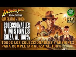 Indiana Jones y el Gran Círculo | Guía Coleccionables y Misiones de Guiza al 100% (Platino / 1000g)