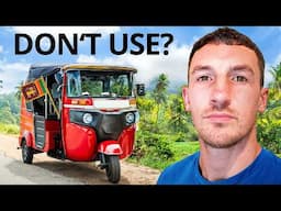 Best Way to Travel in SRI LANKA: TUK TUK, TRAIN, TAXI?