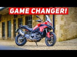 My First Ride on the INSANE 2025 Ducati Multistrada V2!!