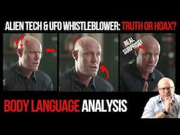 Aliens, UAP Tech, and UFO Whistleblower Jake Barber: Truth or Hoax? Body Language Analysis