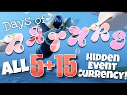 Todays 5 + 15 Hidden Event Currency Shells - Days of Nature - Sky Children of the Light nastymold