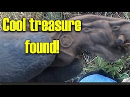 I found a hidden homestead with my metal detector!  Ep 343