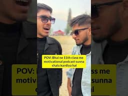 JEE Aspirants after listening podcast🔥|| IIT Motivation | JEE 2026 | JEE 2027 #iit #jee #shorts