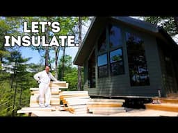 After 2 Years Building This Cabin… I Finally Did This - Offgrid Cabin Build