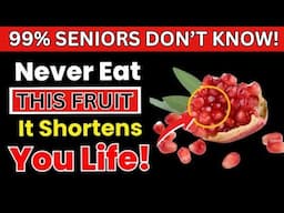 Over 60? 4 Fruits You MUST Eat At All Costs And 4 You Should NEVER Touch!