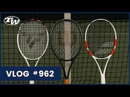 Best Light & Maneuverable Tennis Racquets (great platform frames) plus string suggestions - VLOG 962