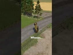 An Accidental Barrel Roll - Farming Simulator 25