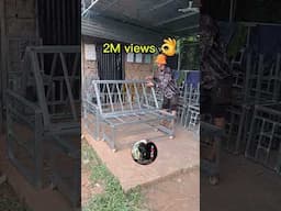 2M views #sofabed #foldablesofabed #gongtv #welding #shortvideo