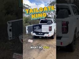 Is this tailgate ACTUALLY more practical for tradies? #gwm #ute #tradies #phev